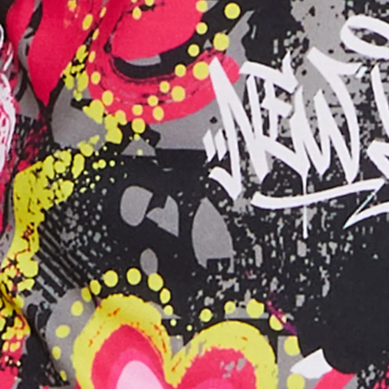 Plus Size New York Graffiti Print Tee sold by Rainbow product image thumbnail 4