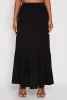 Airy High Waisted Tiered Skirt sold by Rainbow