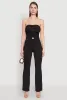 High Waisted Flared Rib Knit Pants sold by Rainbow