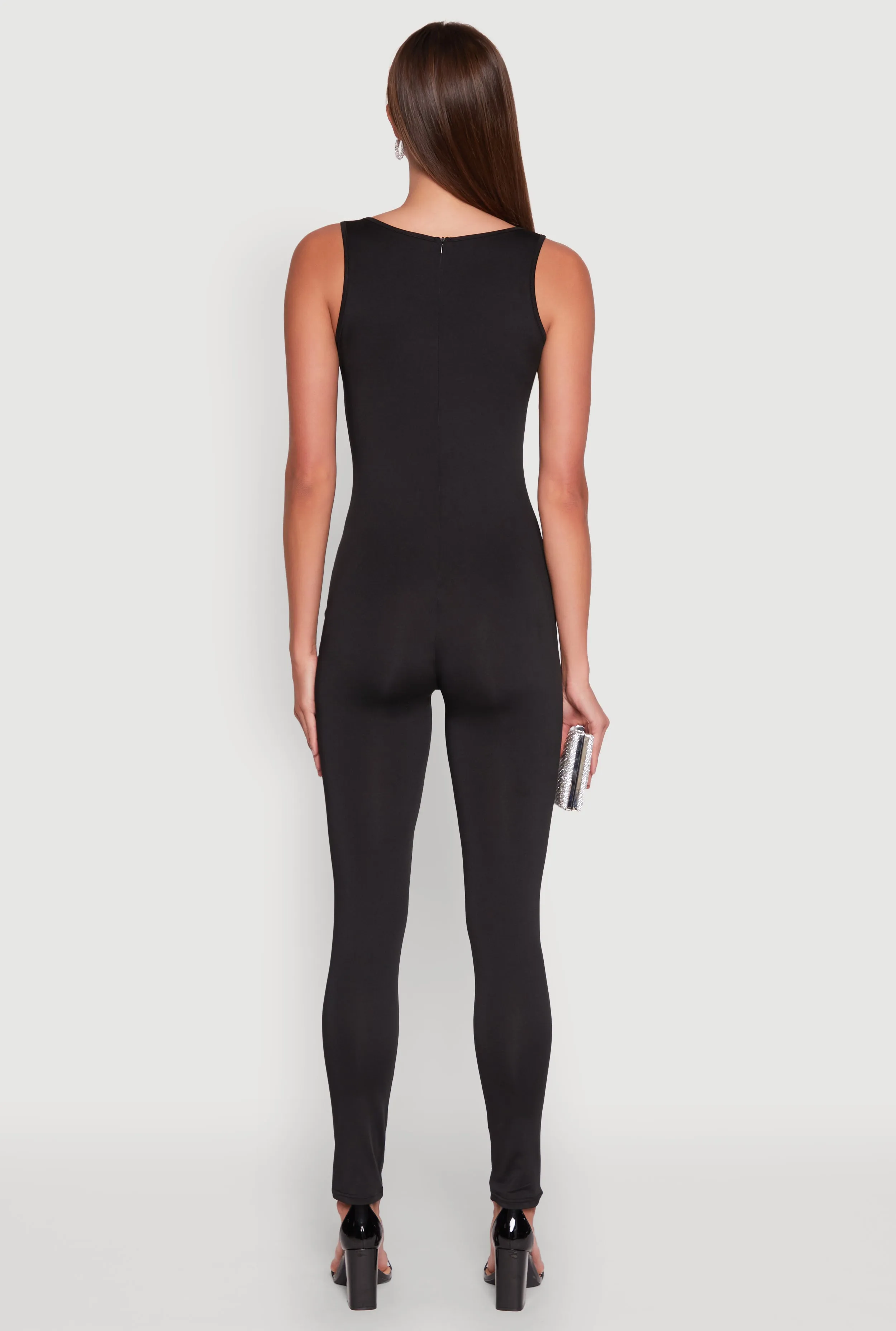 Greek Key Rhinestone Catsuit sold by Rainbow product image thumbnail 5