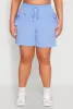 Plus Size Nylon Drawstring Cargo Shorts sold by Rainbow