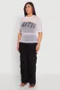 Plus Size Faith Fishnet Top sold by Rainbow