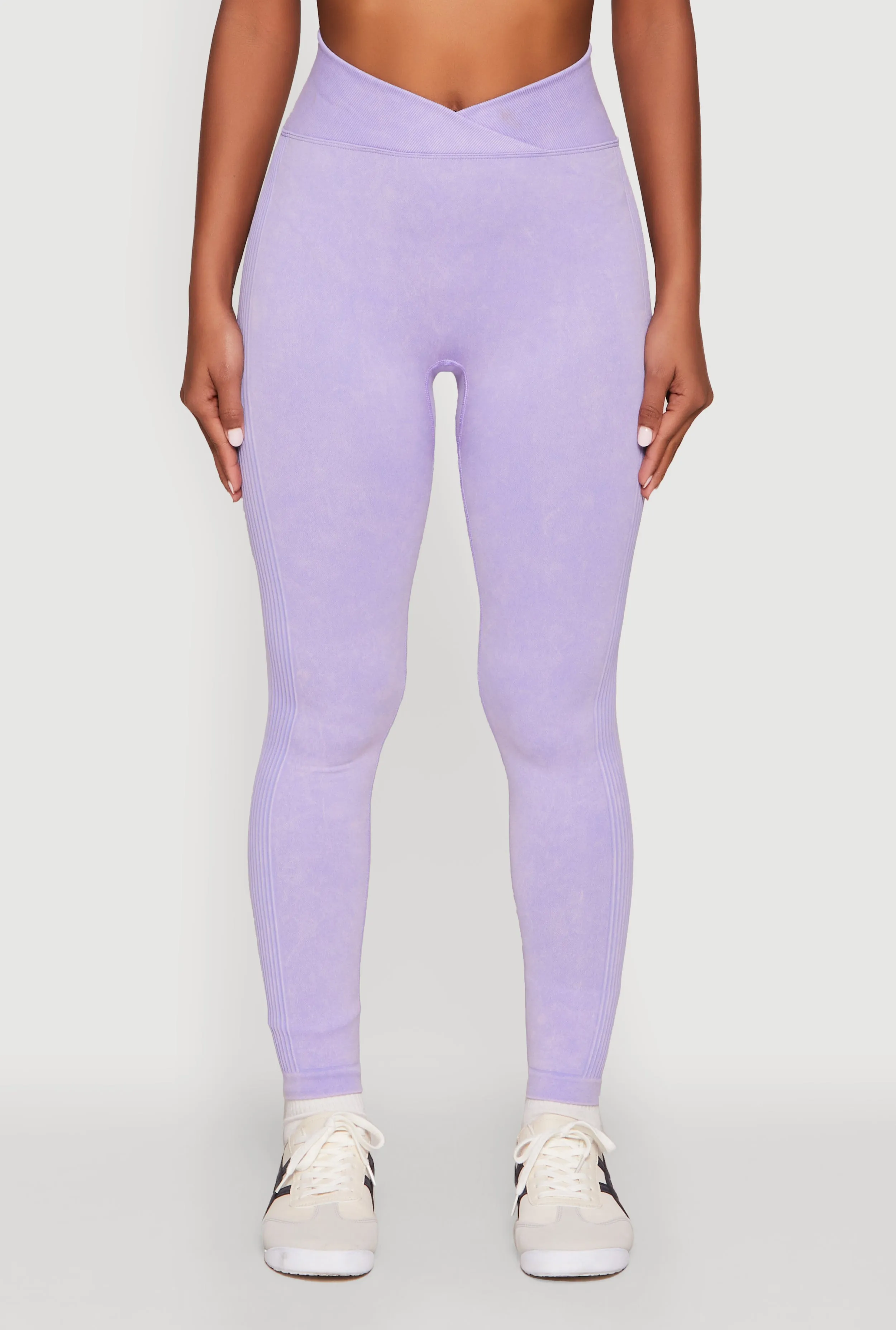 Seamless Mineral Wash Ruched High Waisted Leggings sold by Rainbow product image thumbnail 3