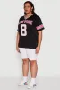 Plus Size Varsity Stripe New York Graphic Jersey sold by Rainbow