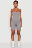 Seamless Scoop Neck Cami Romper sold by Rainbow
