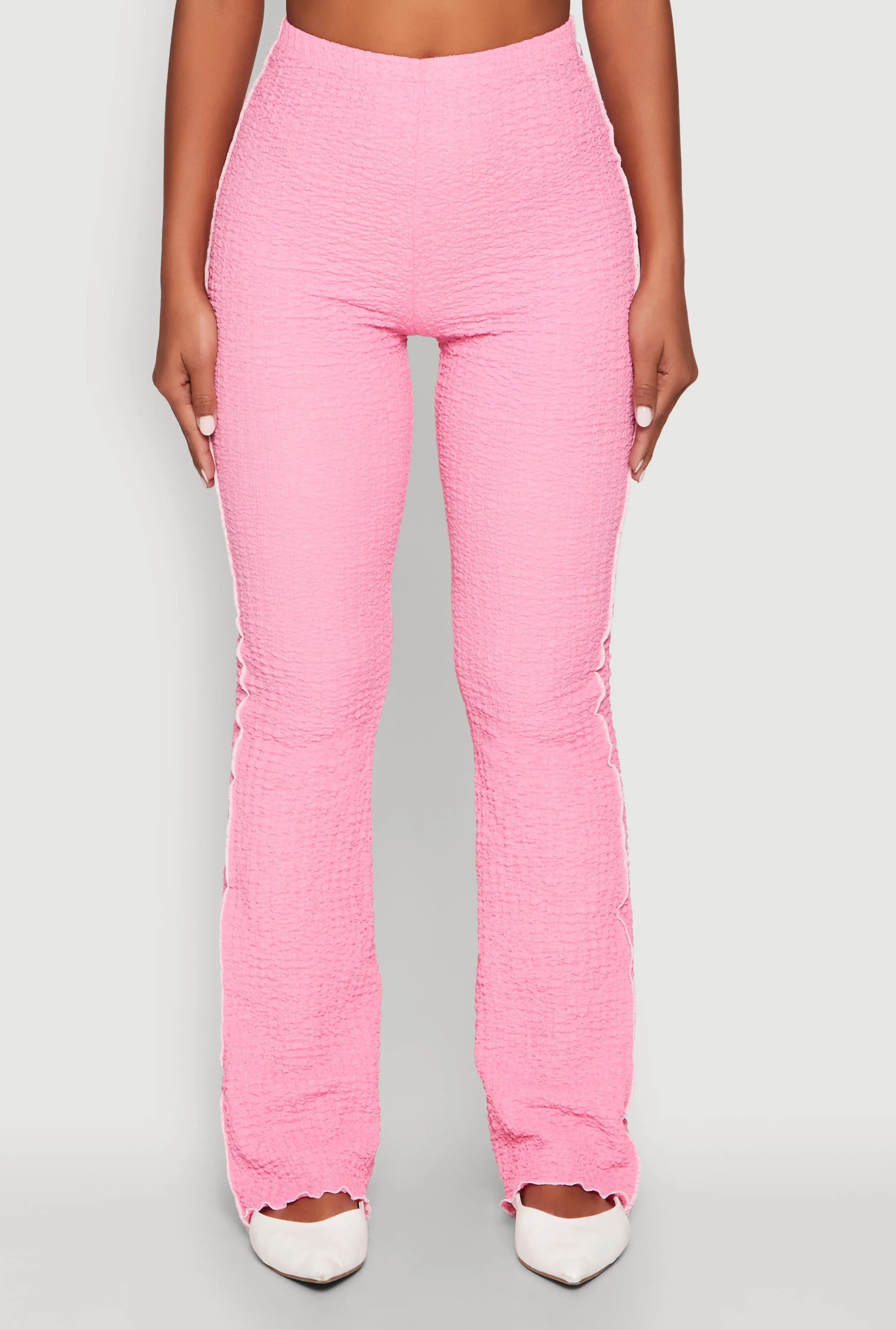 High Waisted Contrast Trim Pants sold by Rainbow product image thumbnail 3