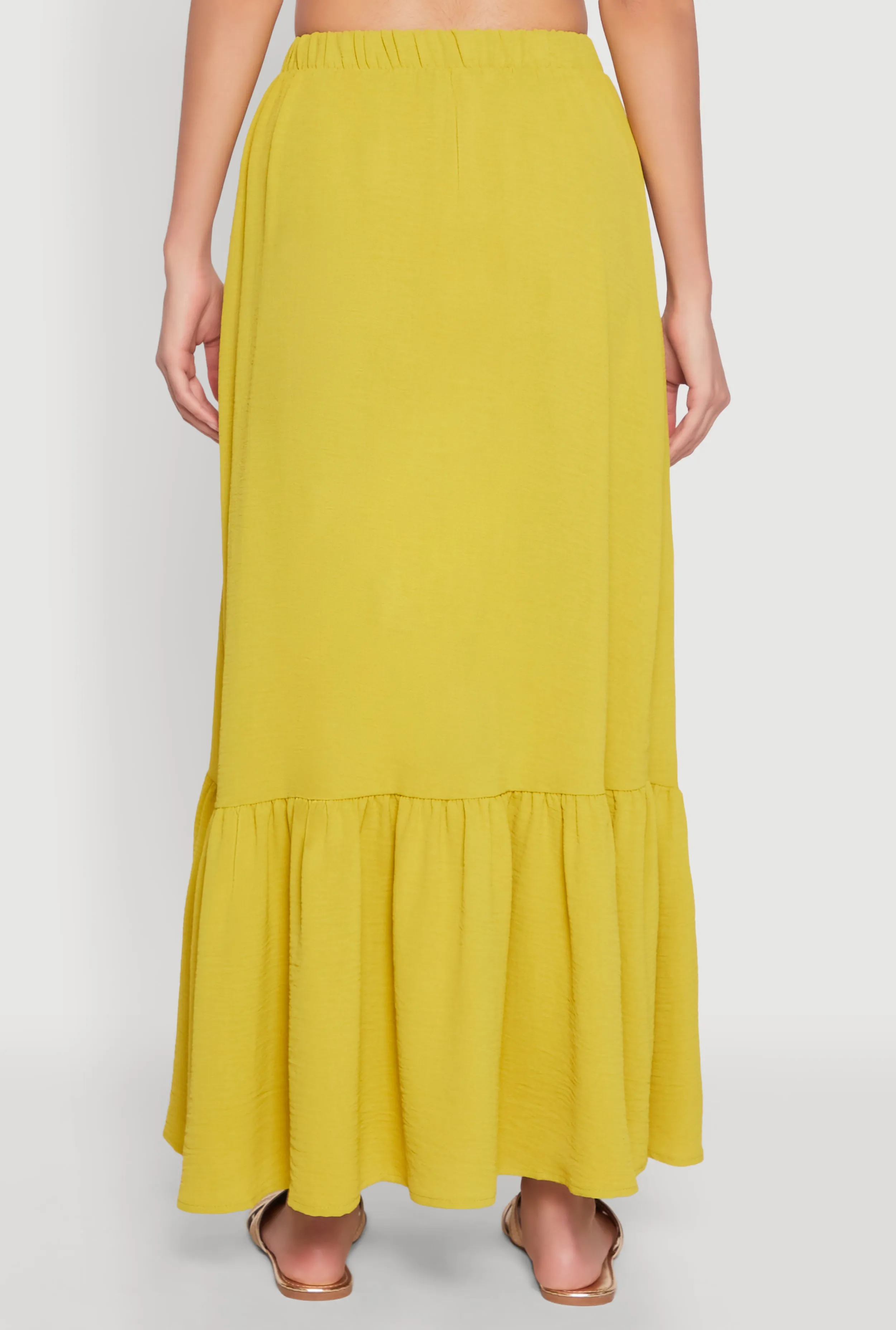 Airy High Waisted Tiered Skirt sold by Rainbow product image thumbnail 5