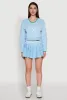Varsity Striped Waistband Tennis Skirt sold by Rainbow