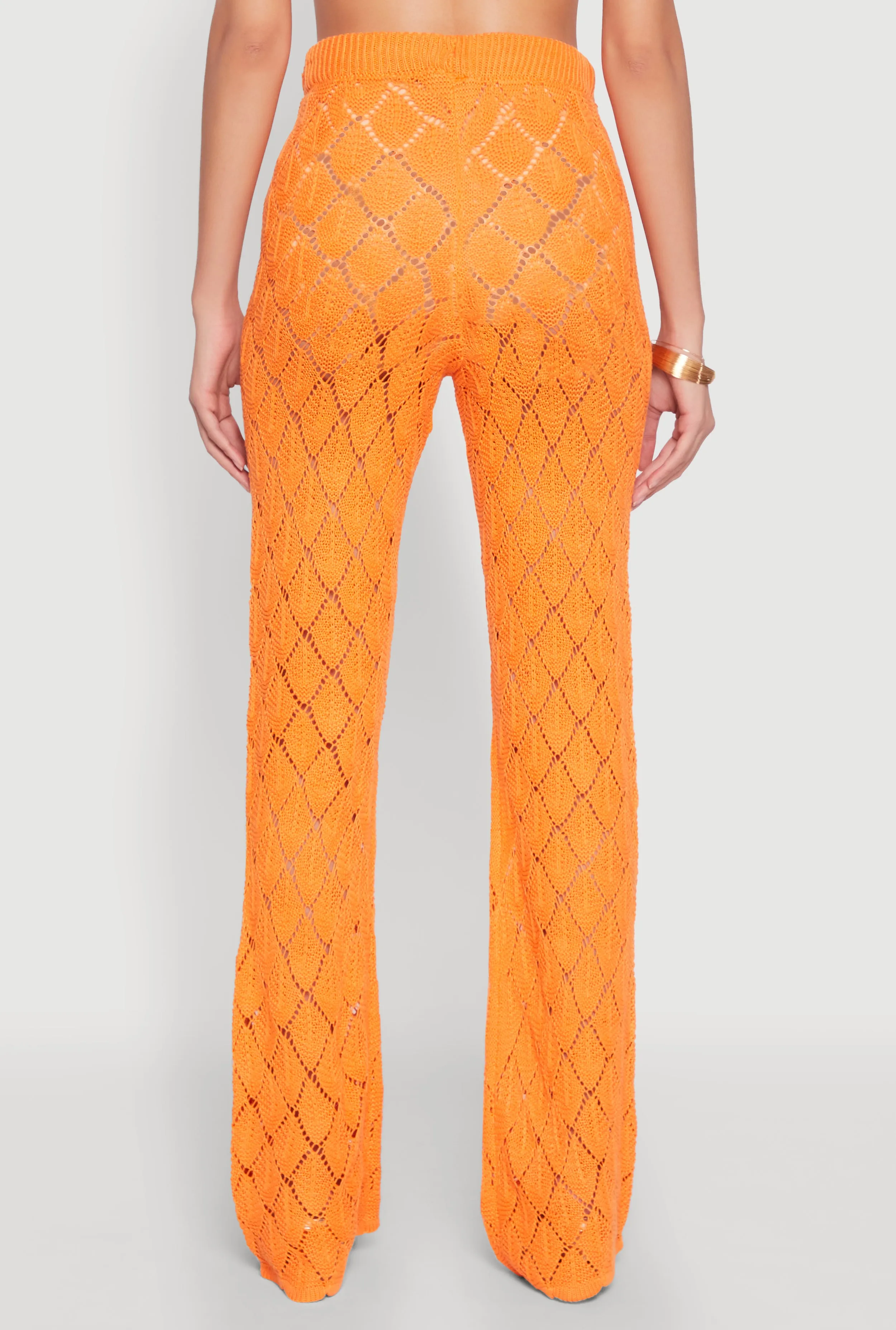 Crochet Diamond Knit Pants sold by Rainbow product image thumbnail 5