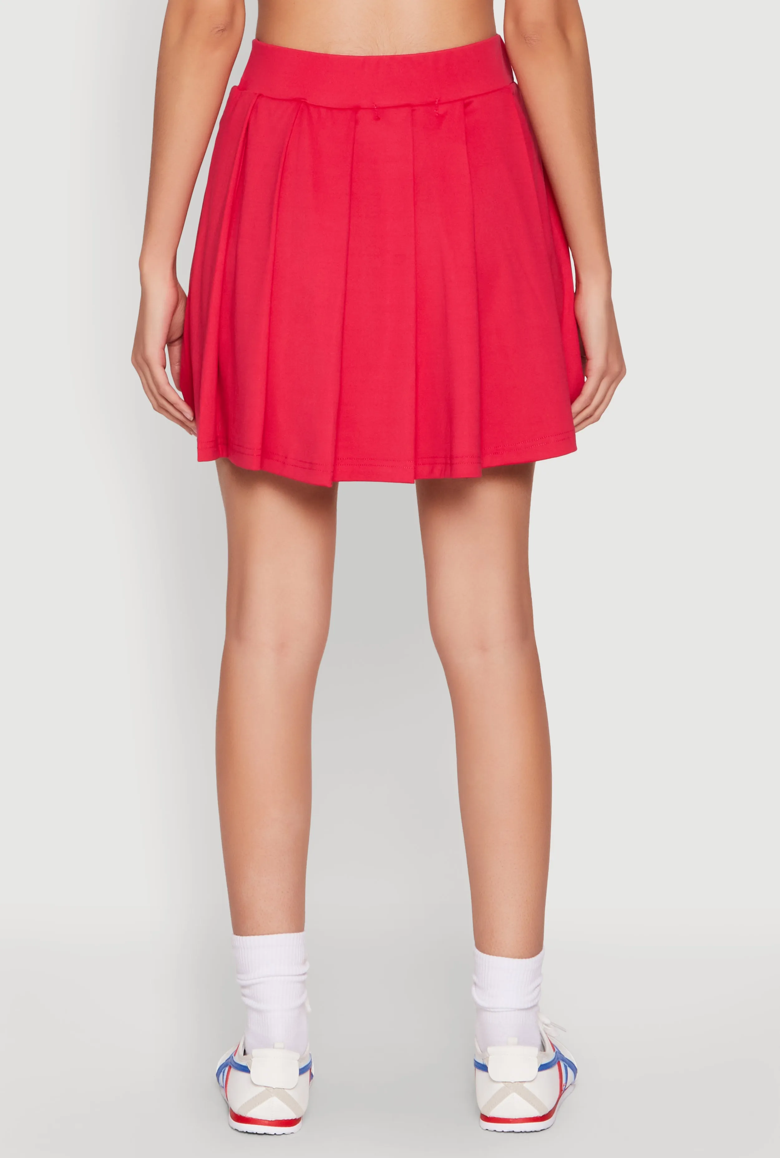 Solid Pleated Skirt sold by Rainbow product image thumbnail 5