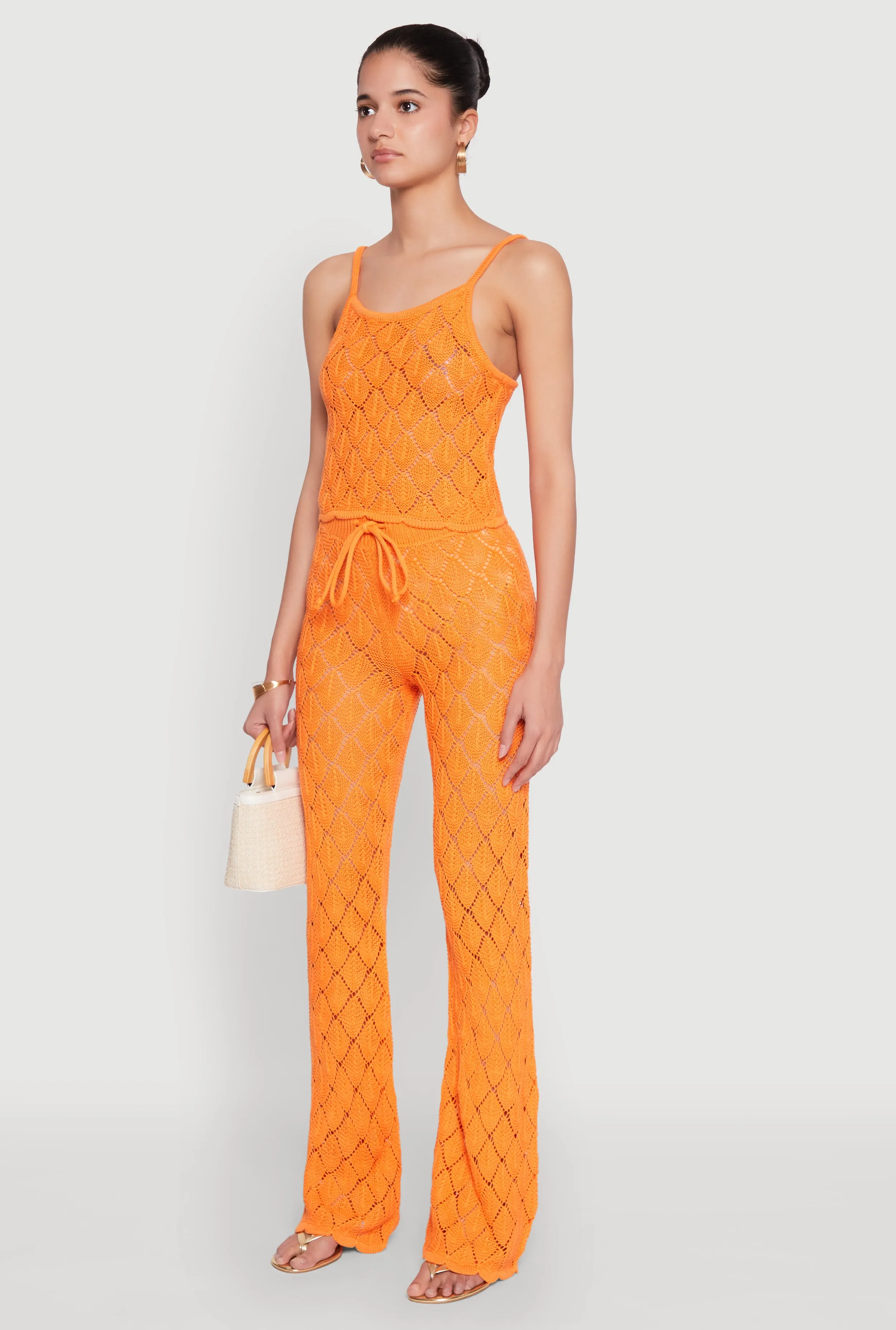 Crochet Diamond Knit Cami sold by Rainbow product image thumbnail 5