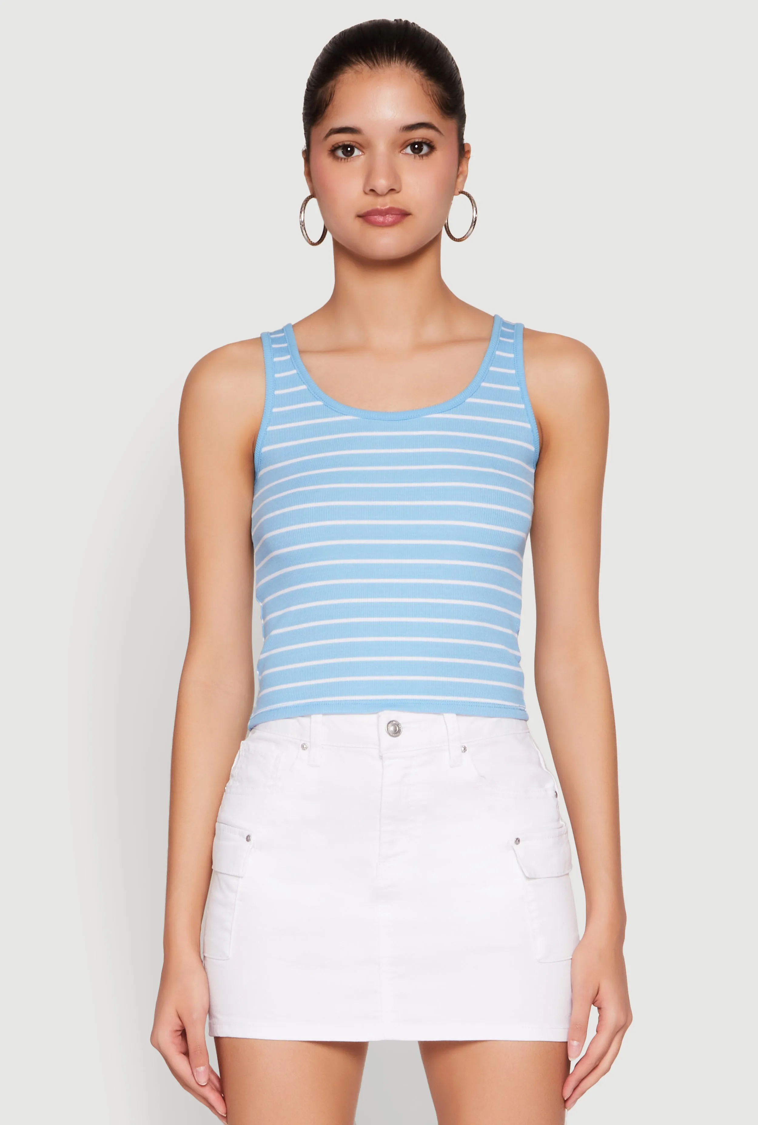 Basic Striped Tank Top sold by Rainbow product image thumbnail 2
