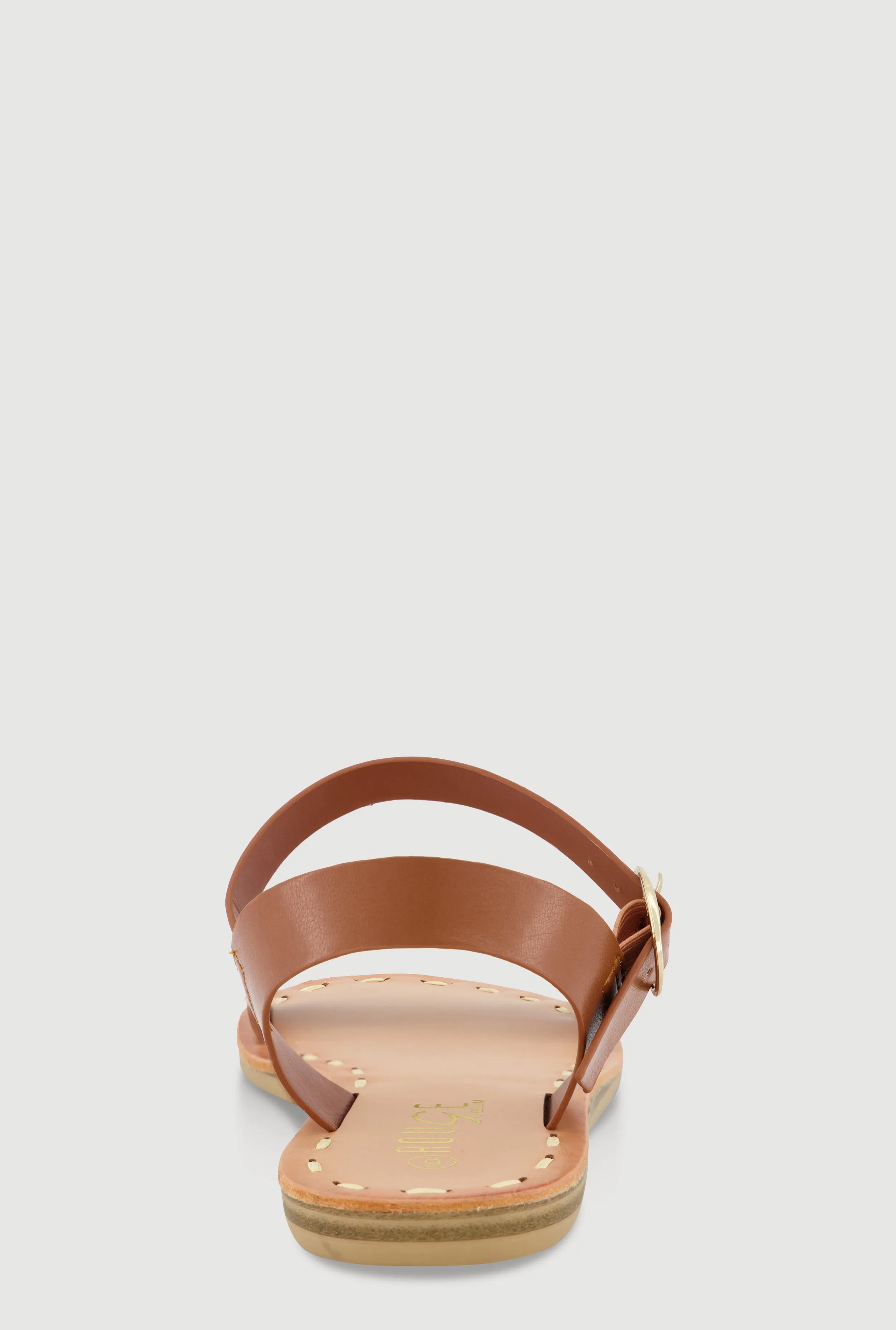 Faux Leather Band Ankle Strap Sandals sold by Rainbow product image thumbnail 3