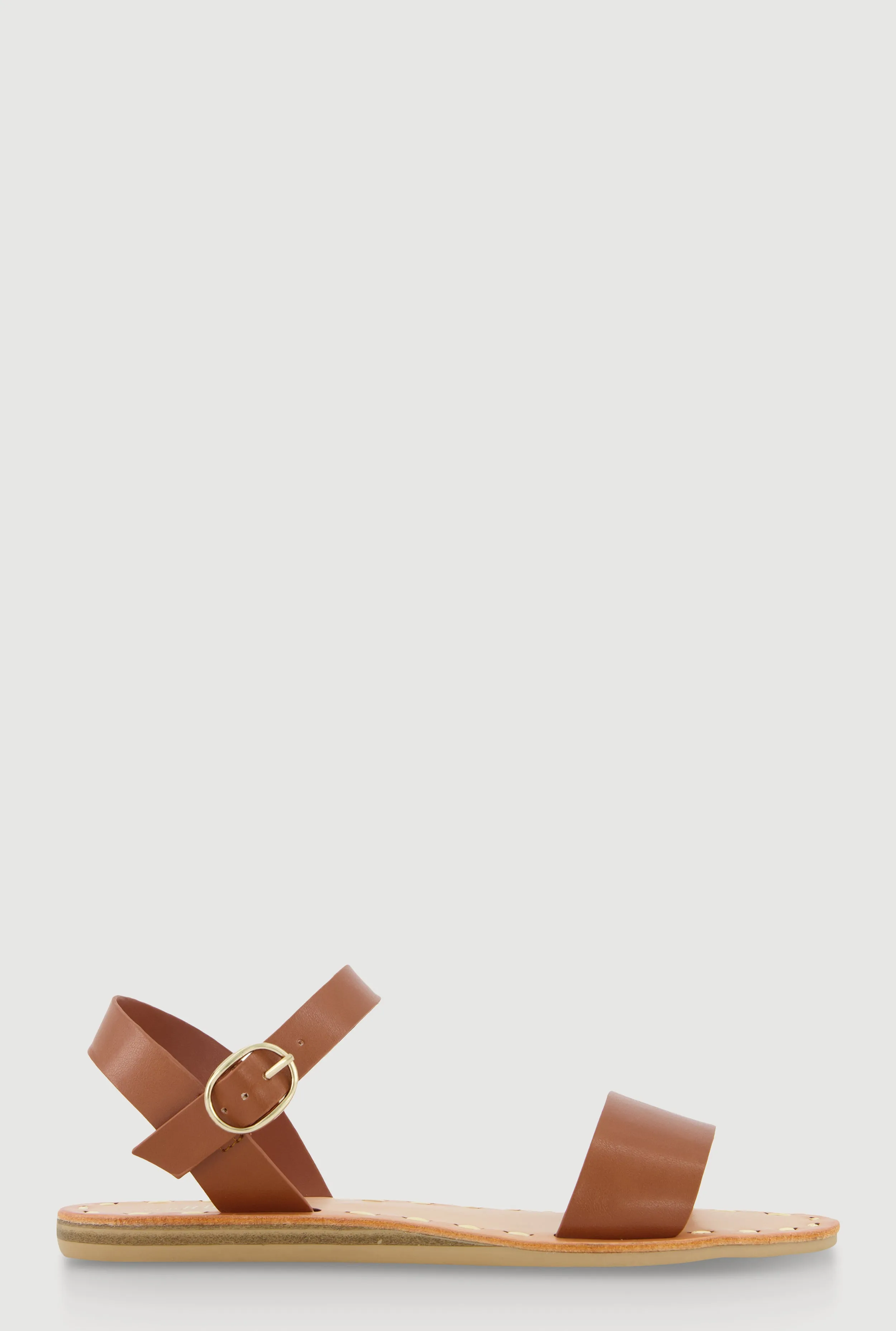 Faux Leather Band Ankle Strap Sandals sold by Rainbow product image thumbnail 2