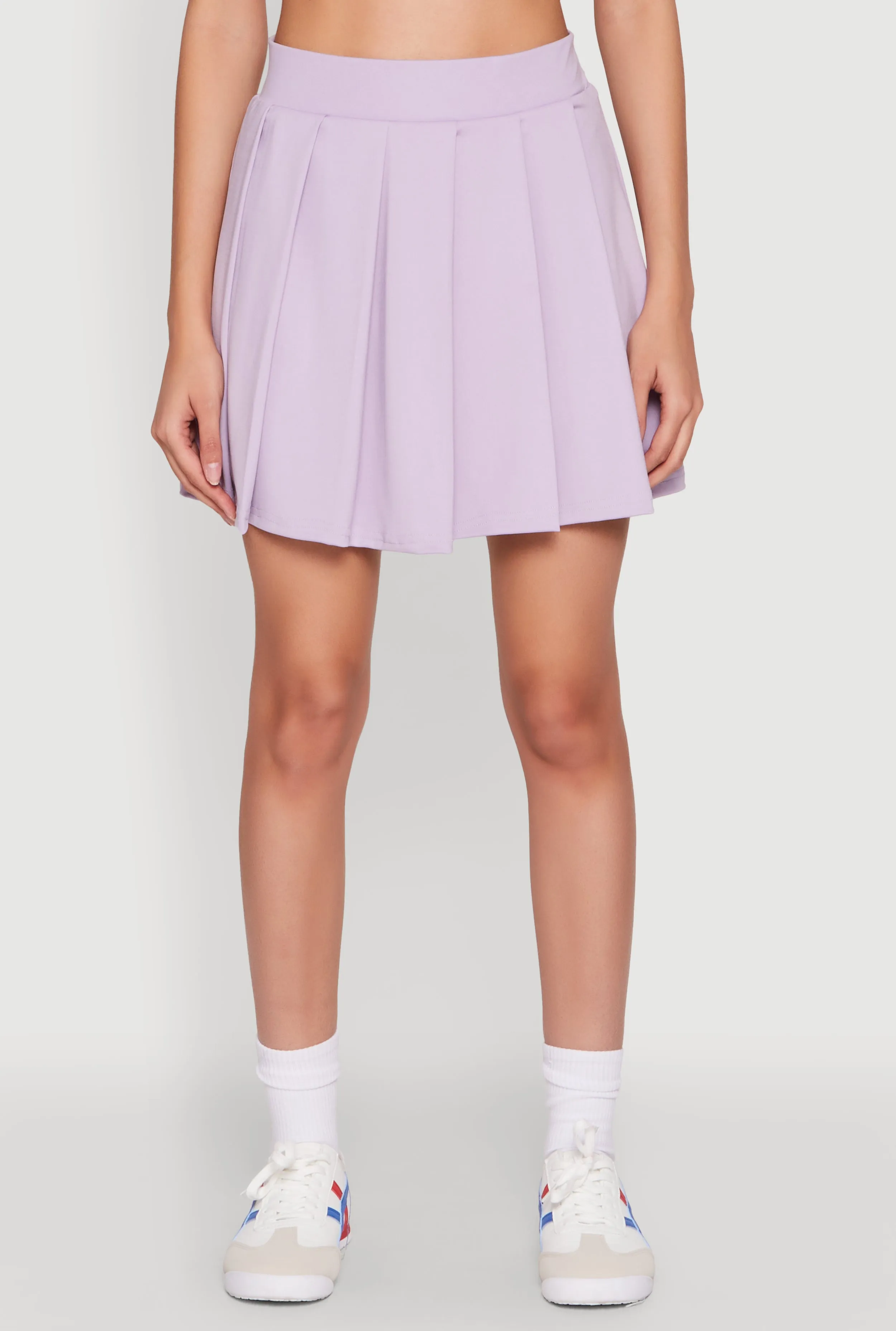 Solid Pleated Skirt sold by Rainbow product image thumbnail 3