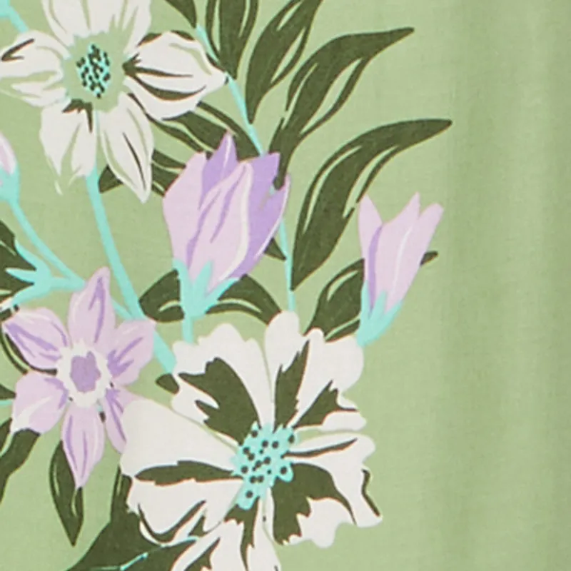 Floral Smocked Tie Front Tube Top sold by Rainbow product image thumbnail 4