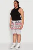 Plus Size Blessed By God Graphic Biker Shorts sold by Rainbow