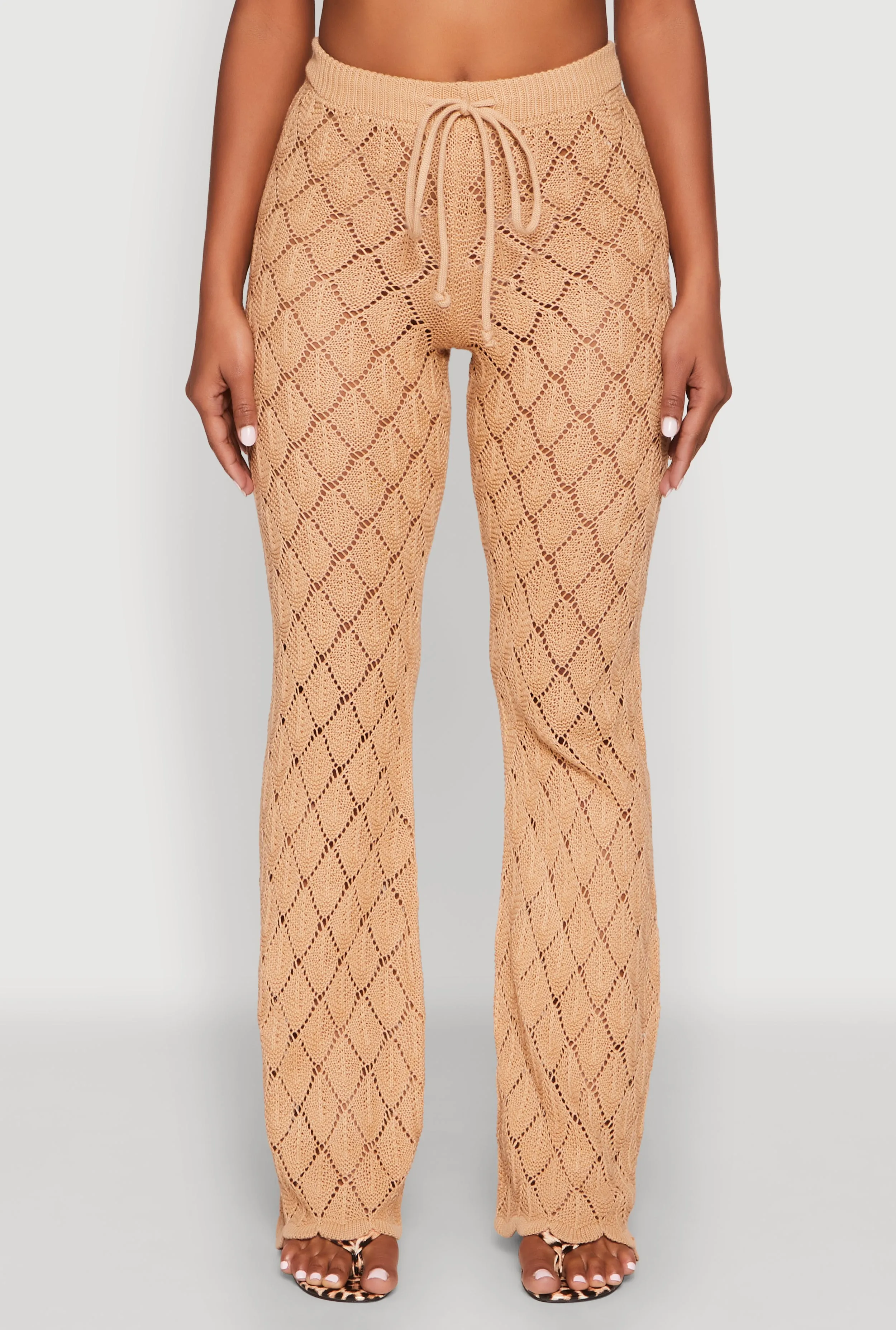 Crochet Diamond Knit Pants sold by Rainbow product image thumbnail 3