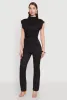 Asymmetrical Hem Cap Sleeve Top sold by Rainbow