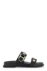 Embellished Double Band Slide Sandals sold by Rainbow