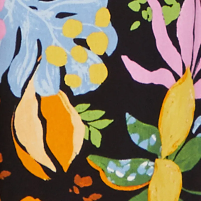 Plus Size Tropical Floral Palazzo Pants sold by Rainbow product image thumbnail 4