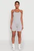 Seamless Scoop Neck Cami Romper sold by Rainbow