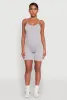 Seamless Scoop Neck Cami Romper sold by Rainbow