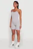 Seamless Scoop Neck Cami Romper sold by Rainbow