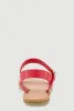 Faux Leather Band Ankle Strap Sandals sold by Rainbow