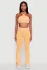Mineral Wash Seamless Flared Pants sold by Rainbow