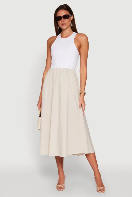 Keyhole Racerback Maxi Dress sold by Rainbow
