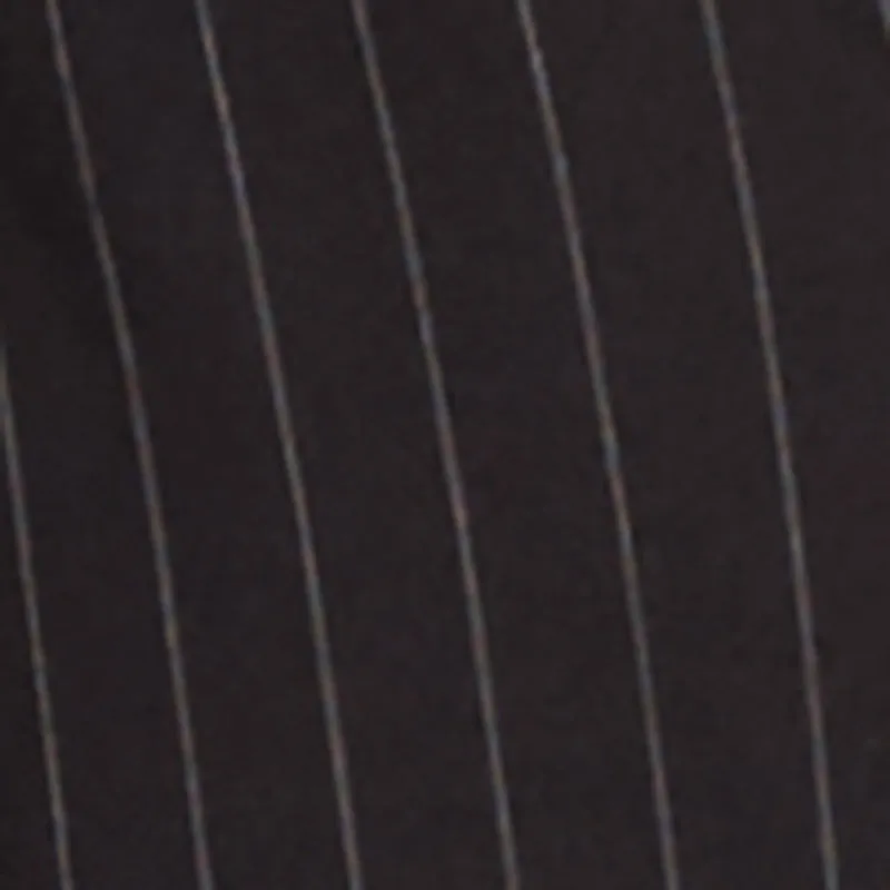 Plus Size Pinstripe Halter Wide Leg Jumpsuit sold by Rainbow product image thumbnail 4