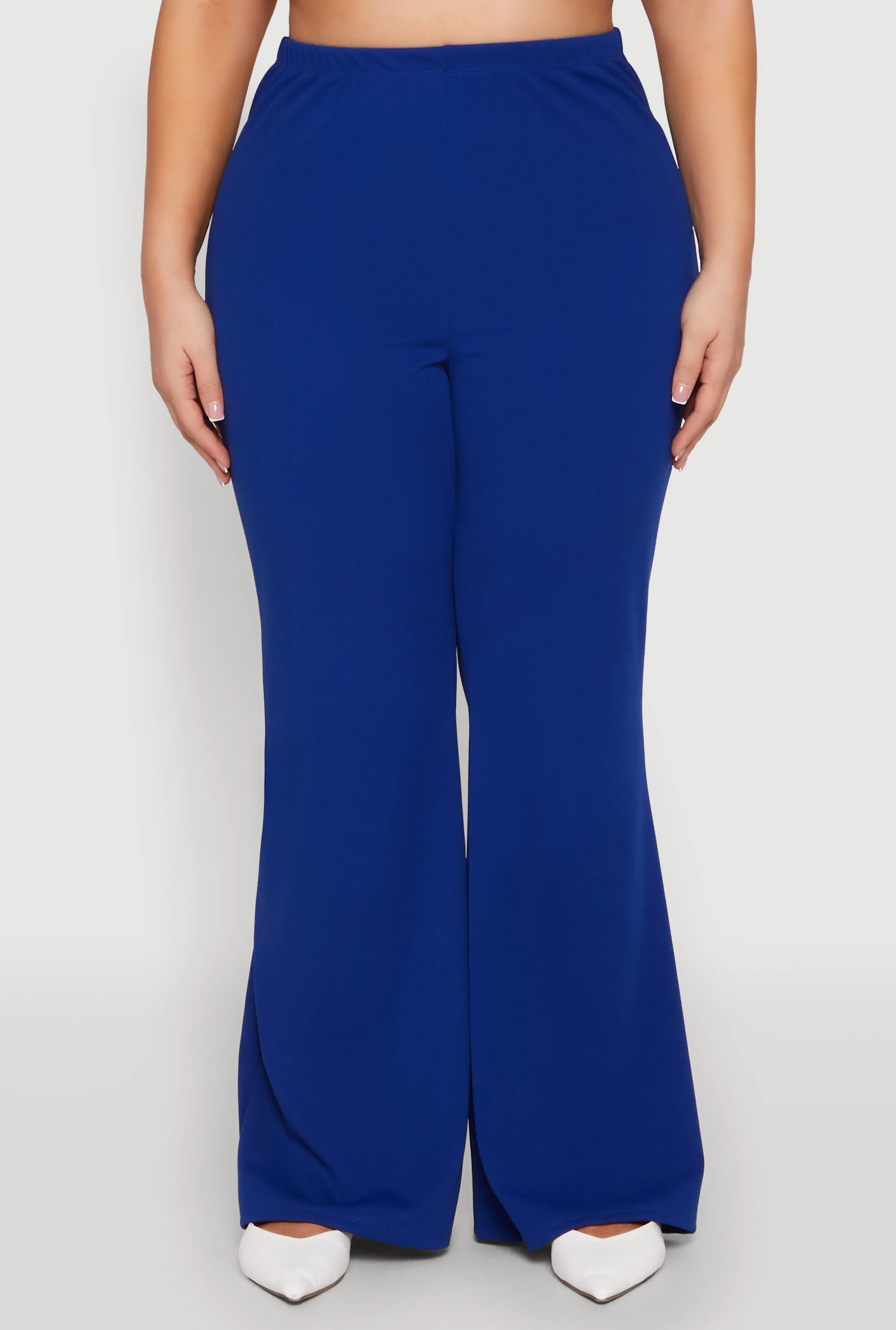 Plus Size High Waisted Flared Pants sold by Rainbow product image thumbnail 3