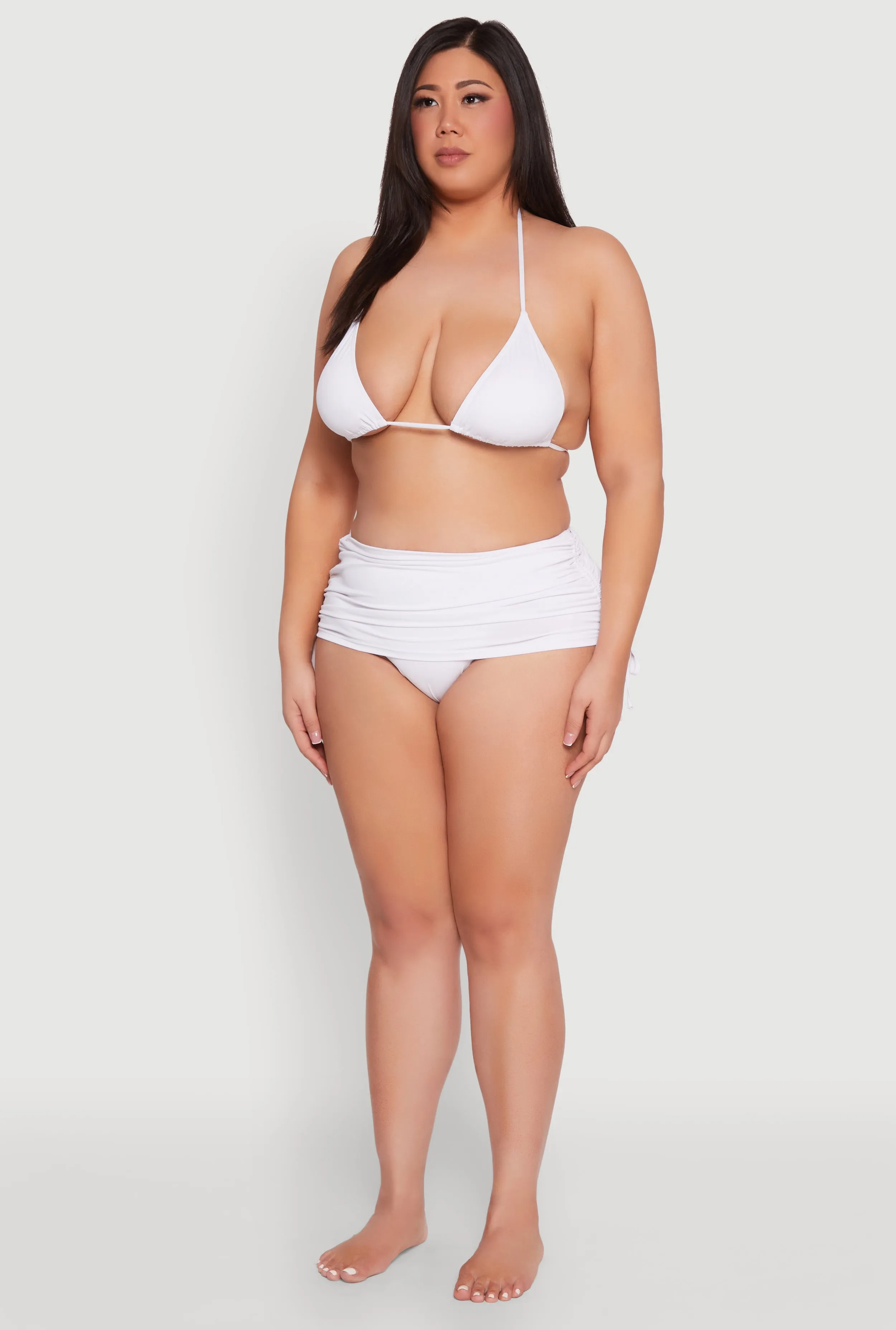 Plus Size Halter Neck Triangle Bikini Top sold by Rainbow product image thumbnail 5