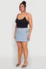 Plus Size Daisy Denim Cargo Skirt sold by Rainbow