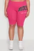 Plus Size Brooklyn New York Biker Shorts sold by Rainbow