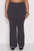 Plus Size Shadow Stripe Flared Pants sold by Rainbow