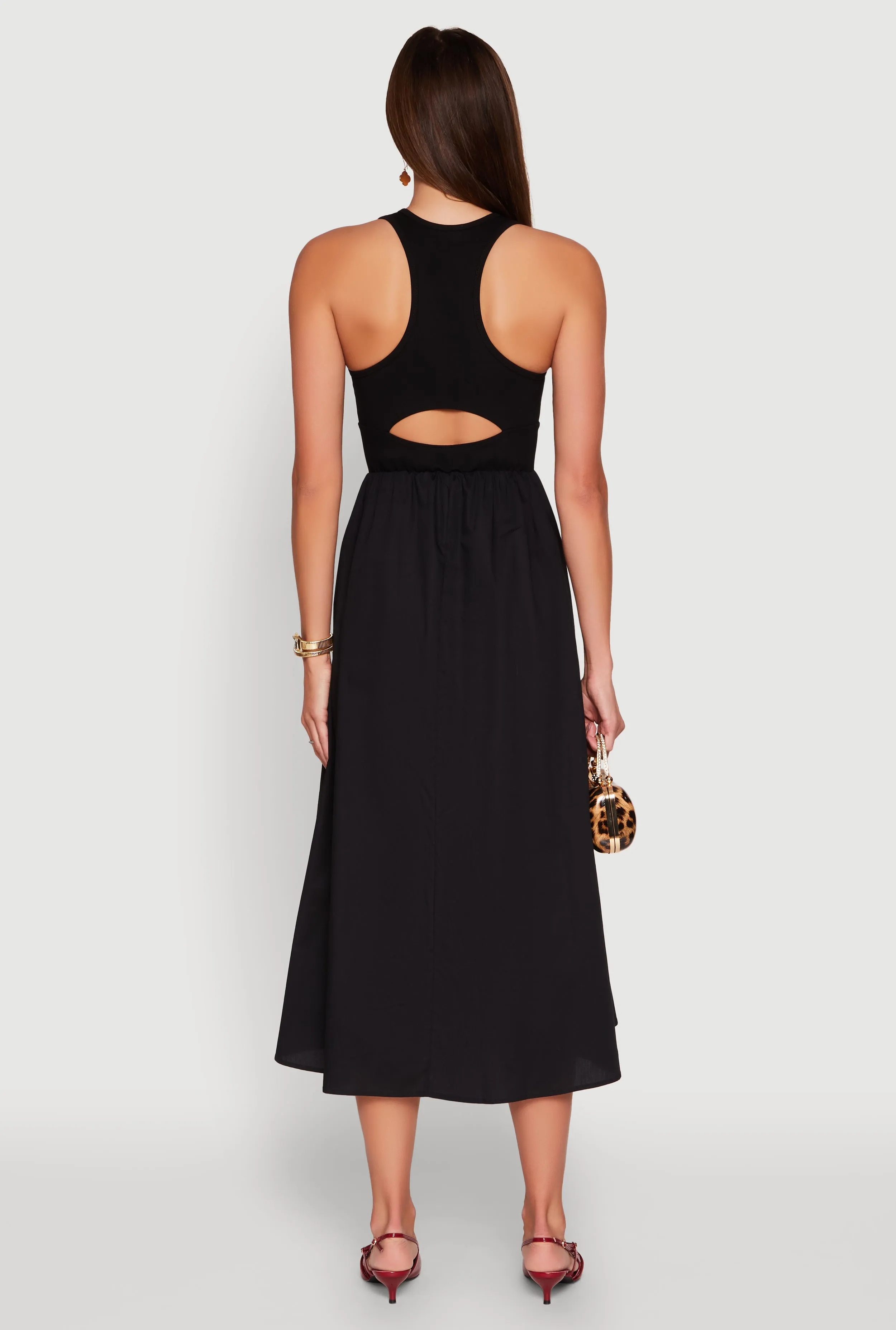 Keyhole Racerback Maxi Dress sold by Rainbow product image thumbnail 5
