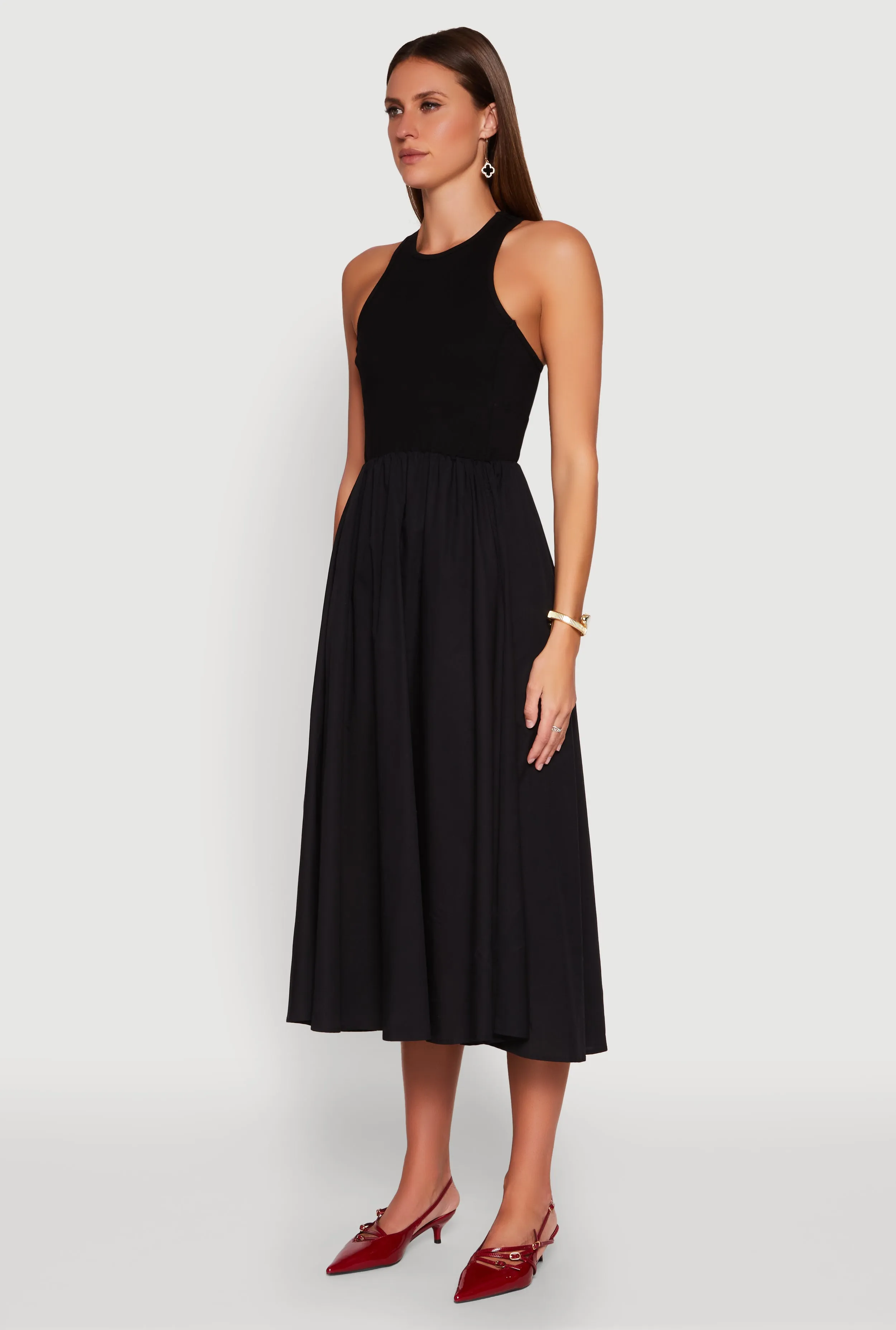 Keyhole Racerback Maxi Dress sold by Rainbow product image thumbnail 3