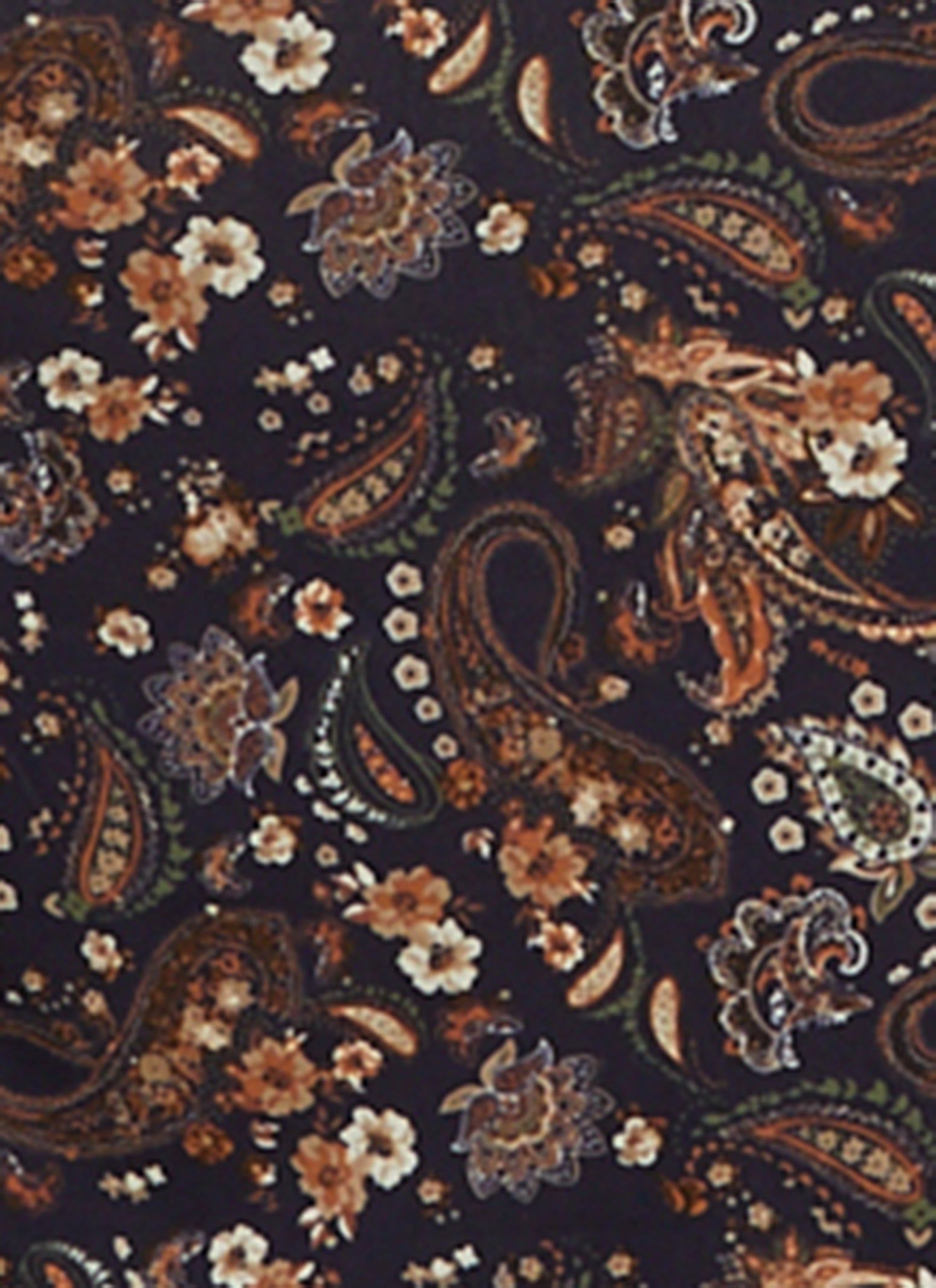 Plus Size Paisley Print Cami Dress with Tee sold by Rainbow product image thumbnail 4
