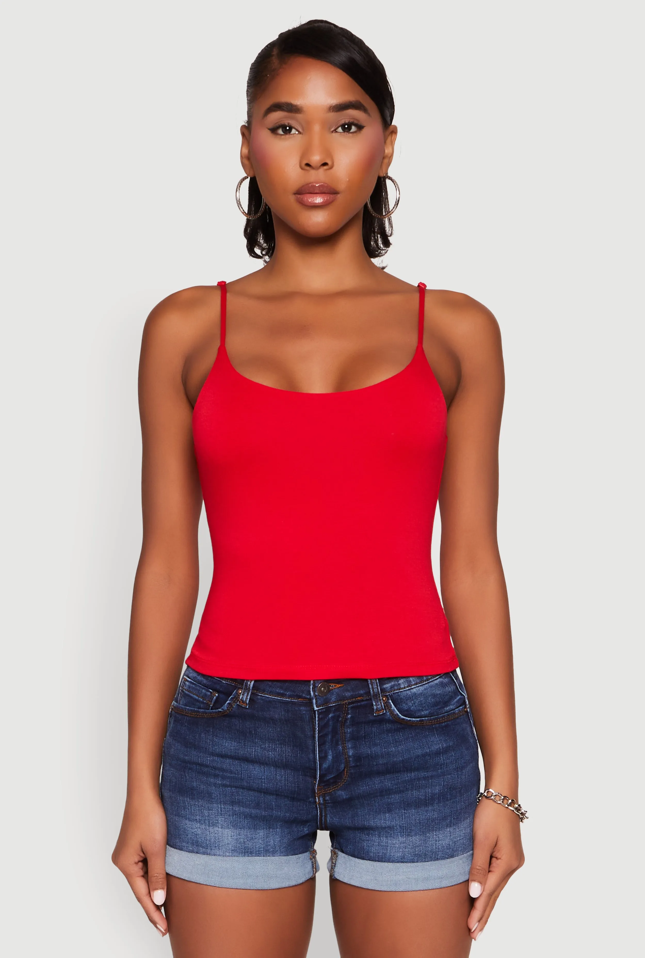 Double Layered Cropped Cami sold by Rainbow product image thumbnail 2