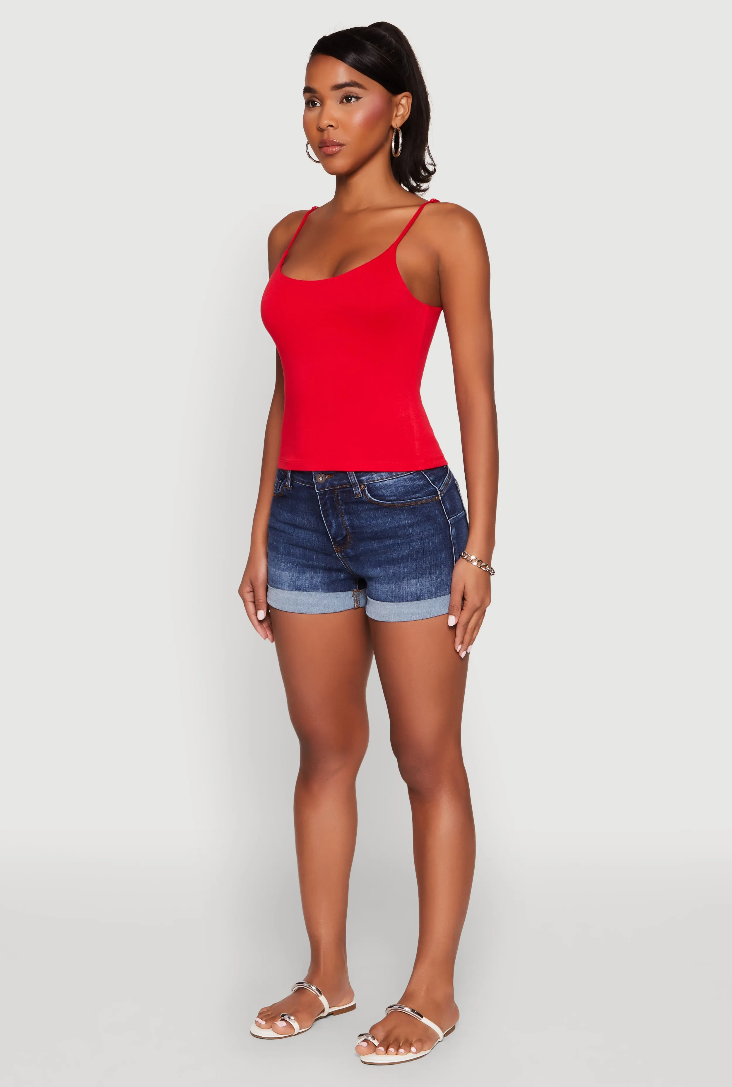 Double Layered Cropped Cami sold by Rainbow product image thumbnail 5