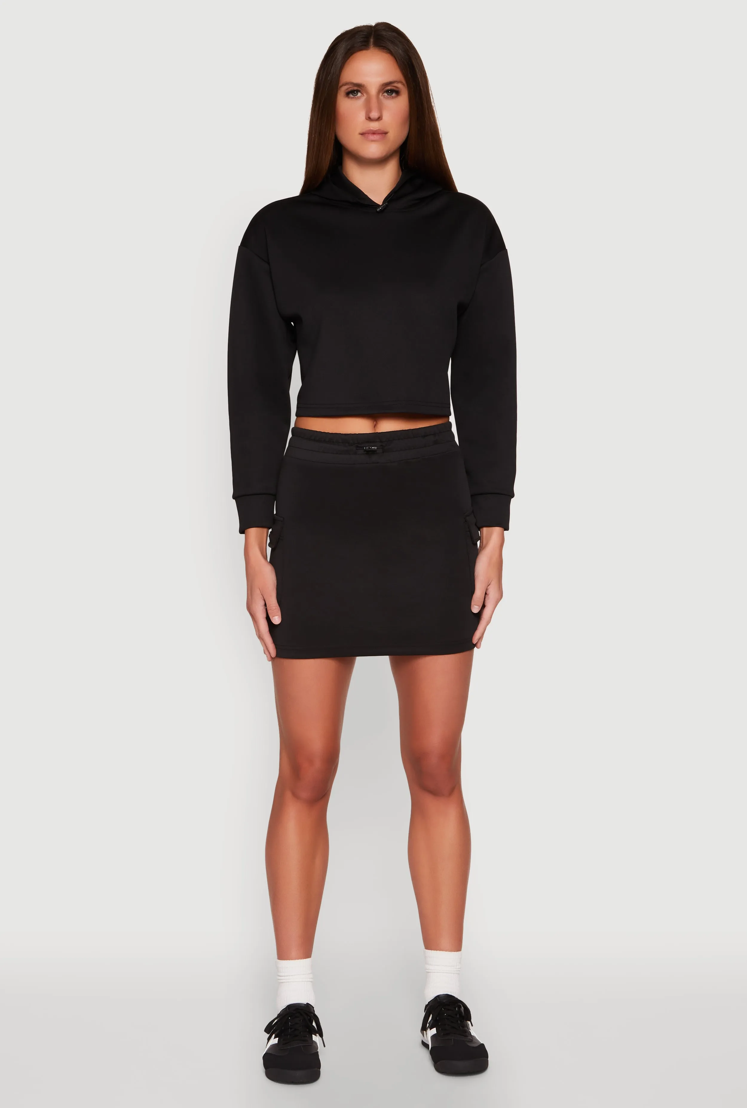 Toggle Drawstring Cargo Skort sold by Rainbow product image thumbnail 2