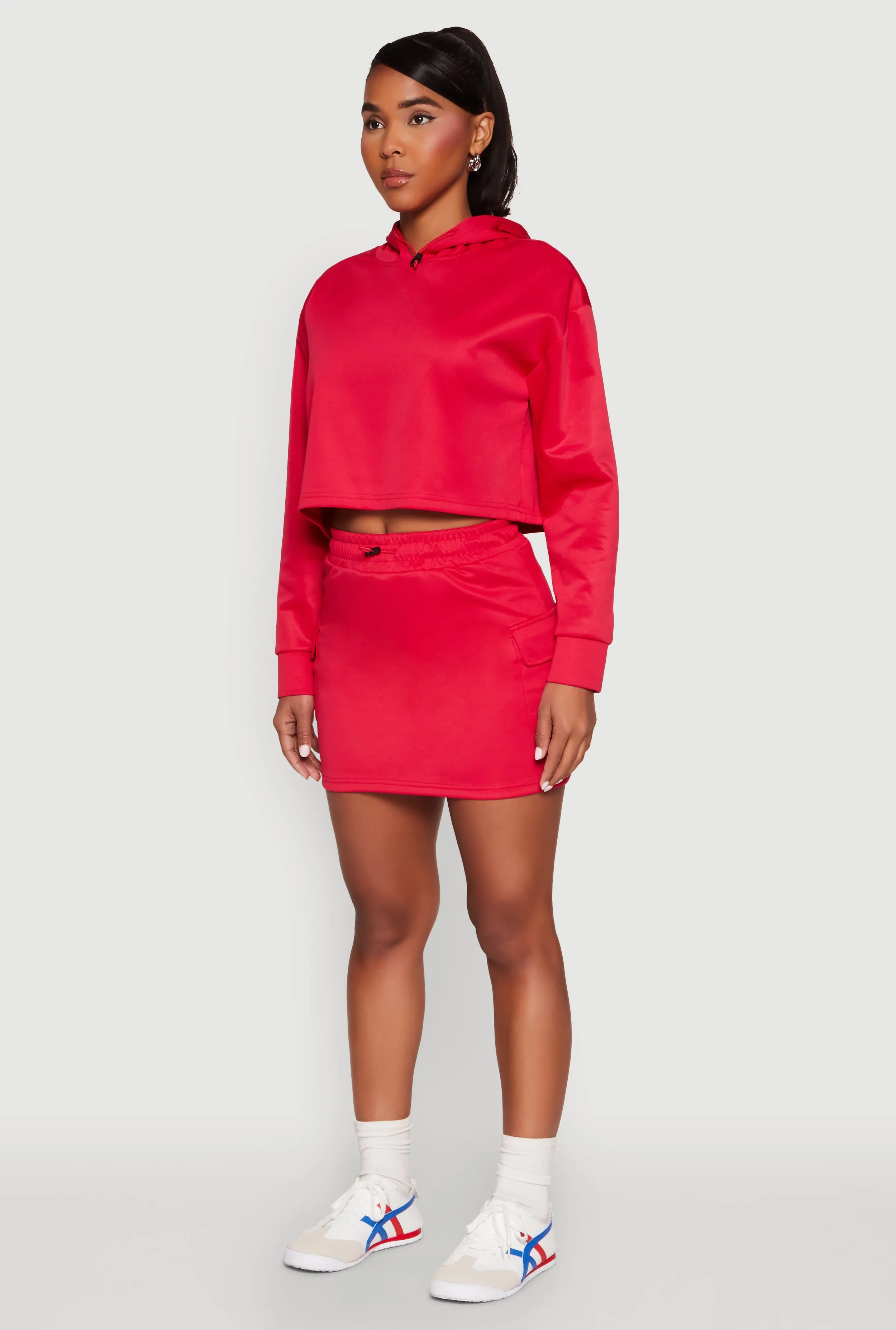 Long Sleeve Hooded Sweatshirt sold by Rainbow product image thumbnail 5