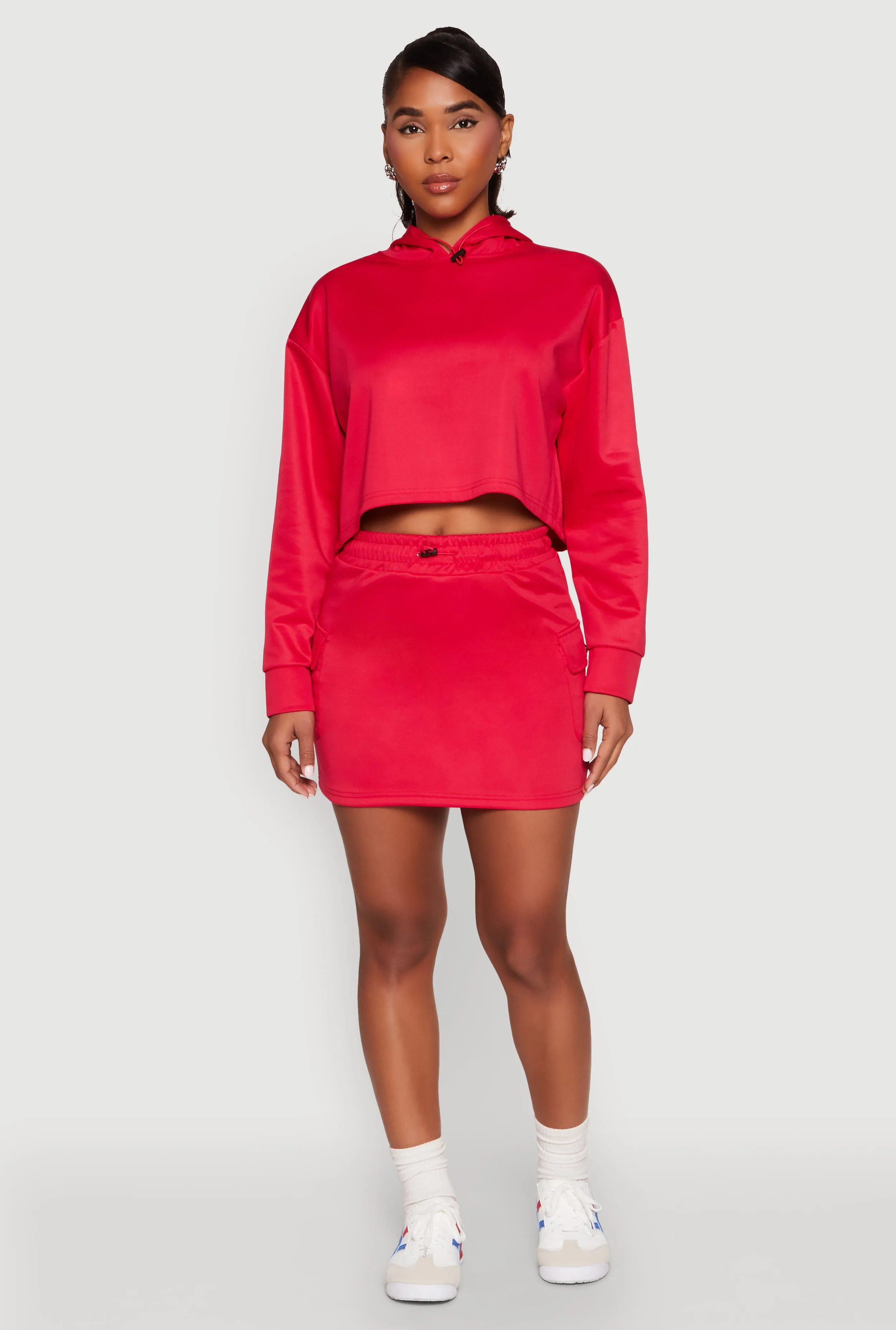 Long Sleeve Hooded Sweatshirt sold by Rainbow product image thumbnail 2