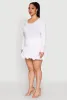 Plus Size Bubble Hem Mini Skirt sold by Rainbow