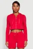 Fleece Lined Zip Front Hooded Sweatshirt sold by Rainbow