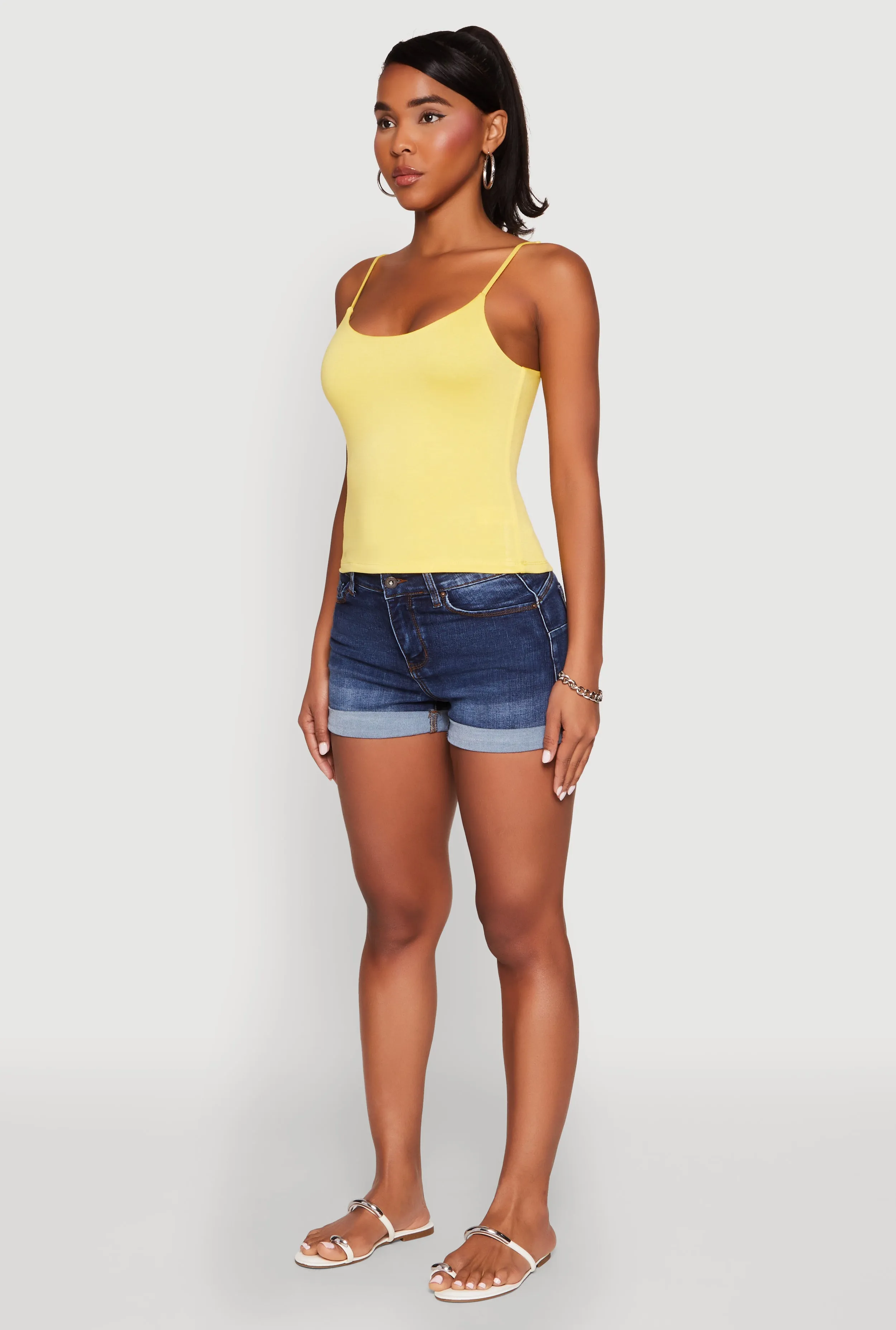 Double Layered Cropped Cami sold by Rainbow product image thumbnail 5