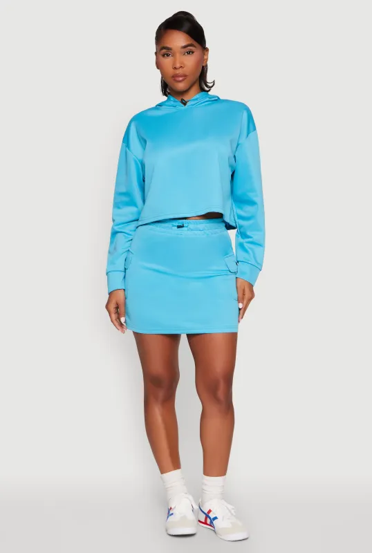 Toggle Drawstring Cargo Skort sold by Rainbow