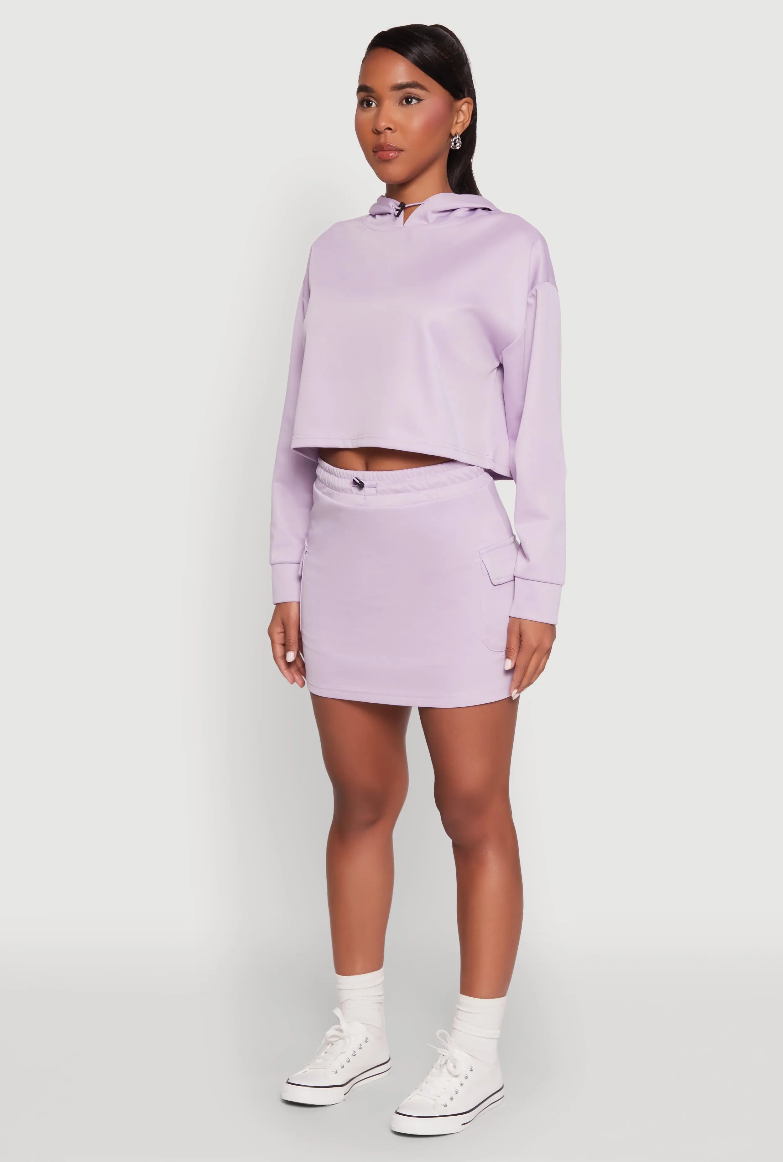 Long Sleeve Hooded Sweatshirt sold by Rainbow product image thumbnail 5
